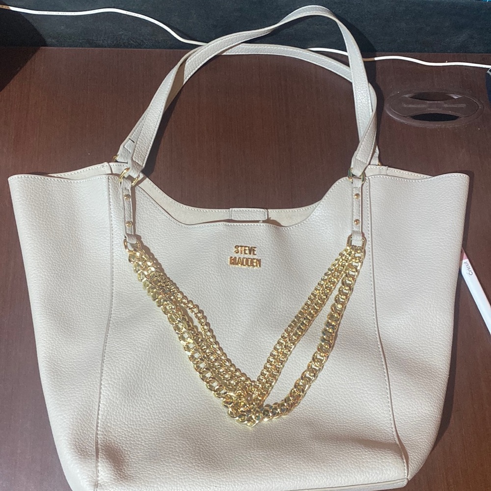 Steve Madden gray purse